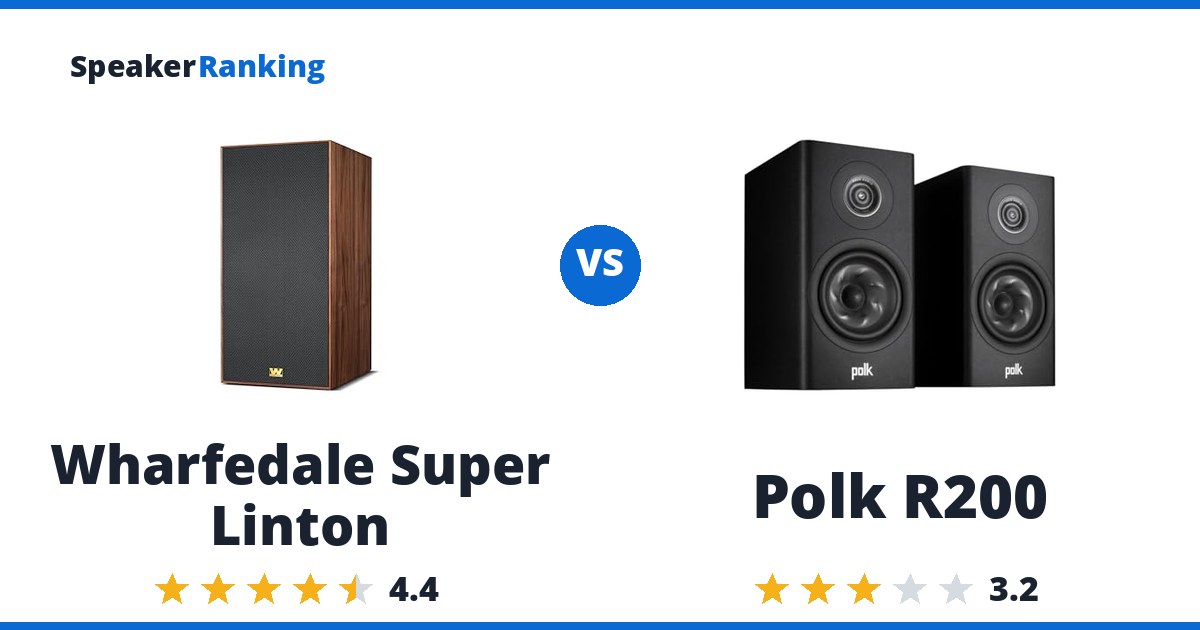 Wharfedale Super Linton vs Polk R200