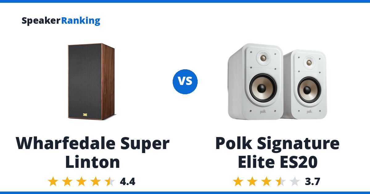 Wharfedale Super Linton vs Polk Signature Elite ES20