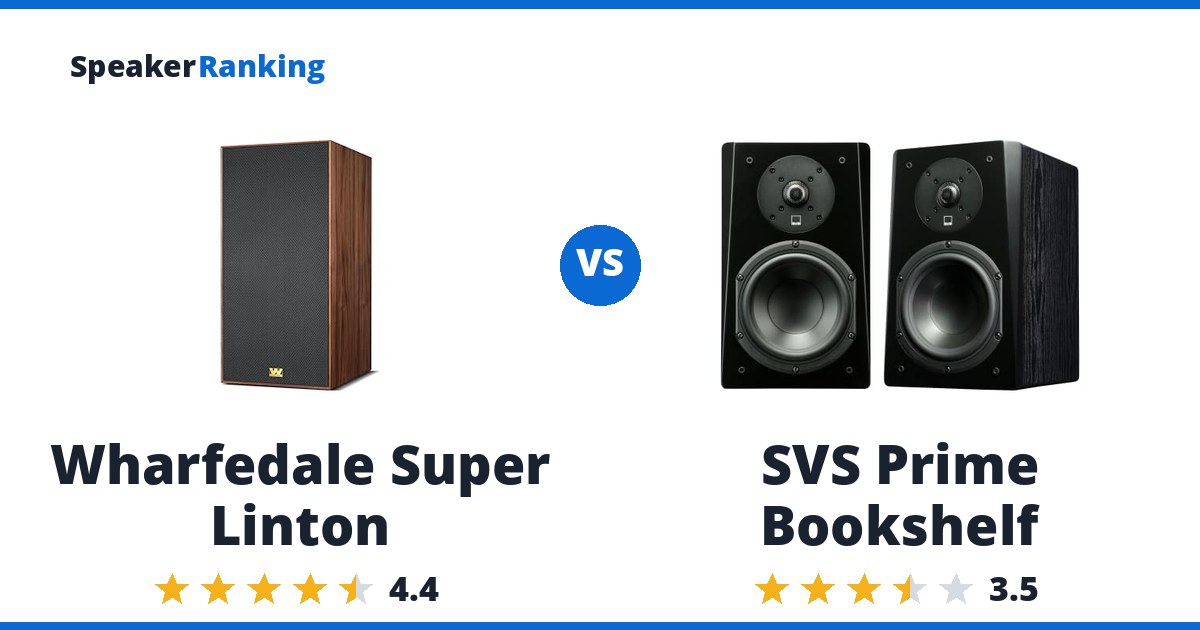 Wharfedale Super Linton vs SVS Prime Bookshelf