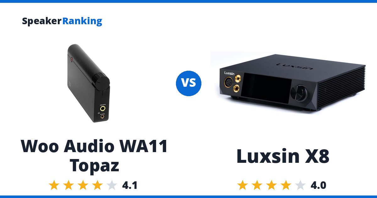 Woo Audio WA11 Topaz vs Luxsin X8