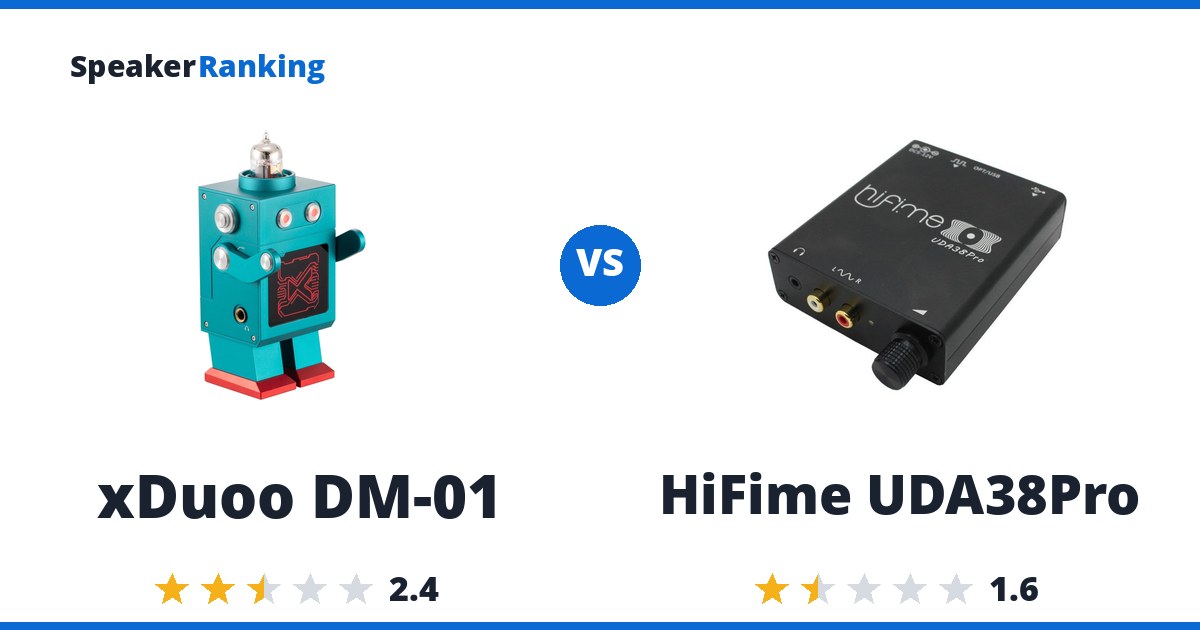 xDuoo DM-01 vs HiFime UDA38Pro