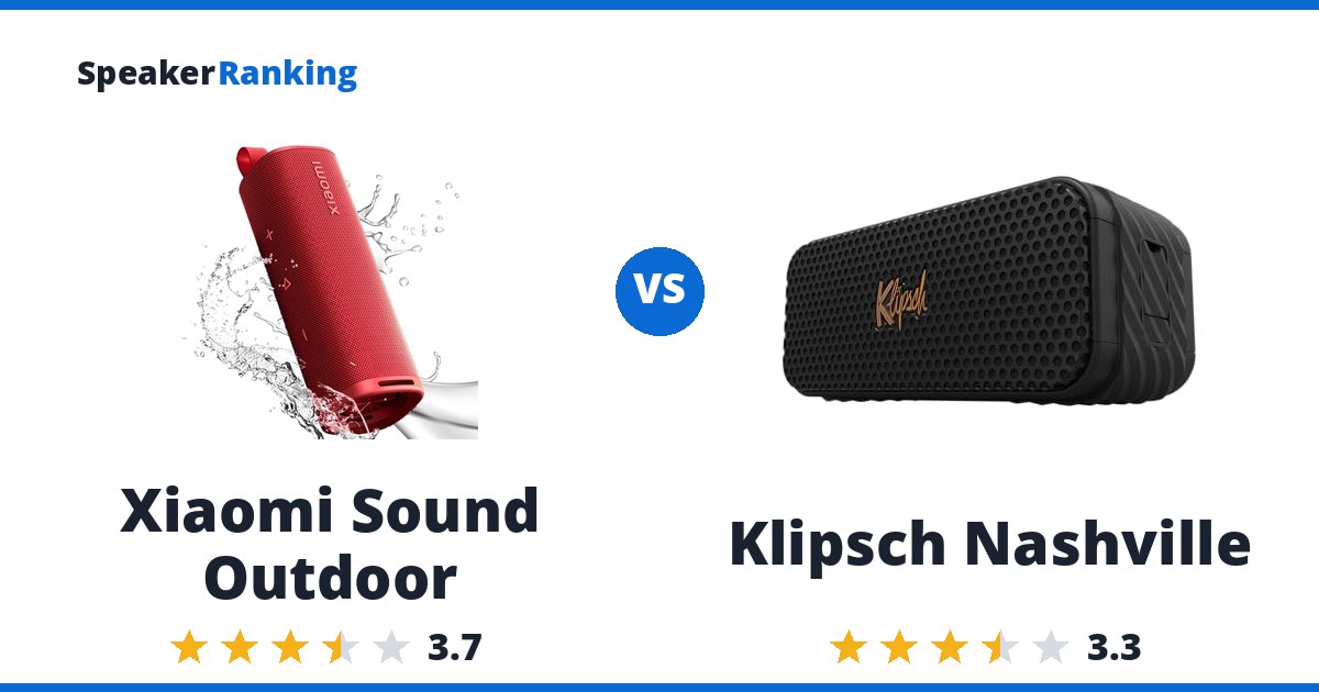 Xiaomi Sound Outdoor vs Klipsch Nashville