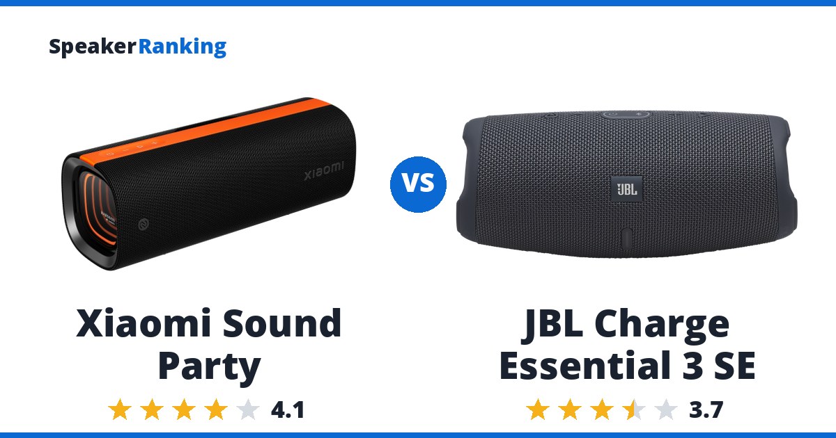 Xiaomi Sound Party vs JBL Charge Essential 3 SE