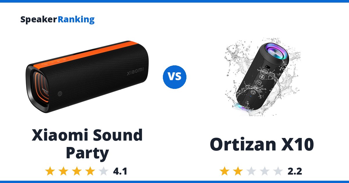 Xiaomi Sound Party vs Ortizan X10