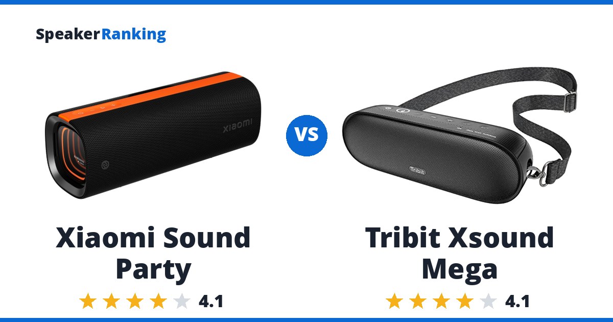 Xiaomi Sound Party vs Tribit Xsound Mega