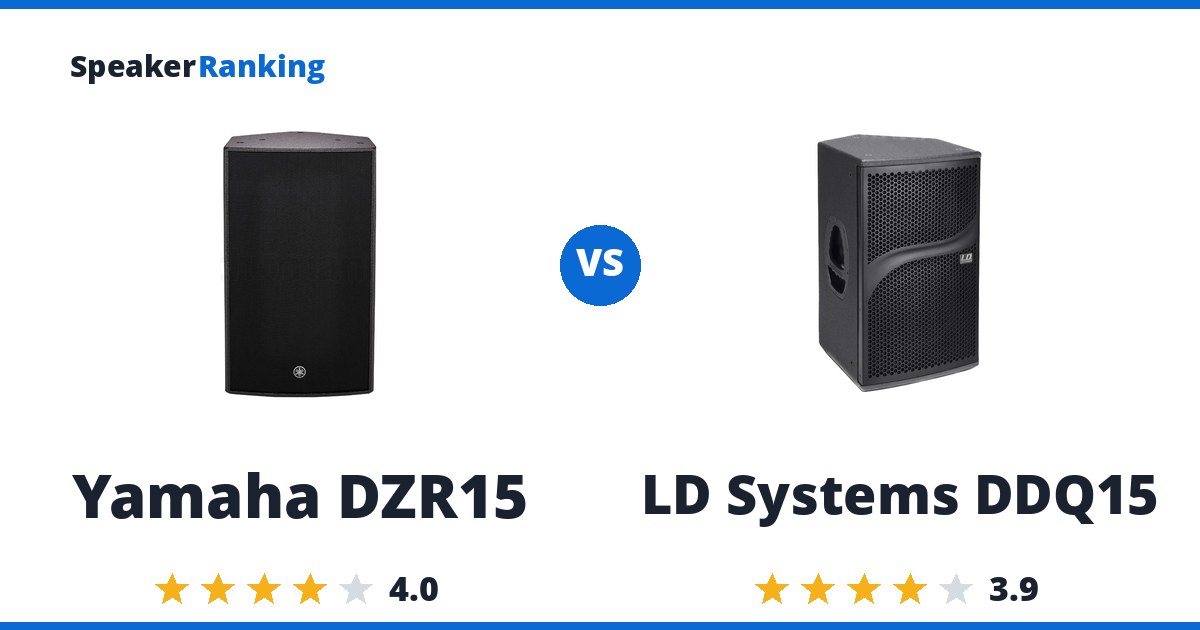 Yamaha DZR15 vs LD Systems DDQ15