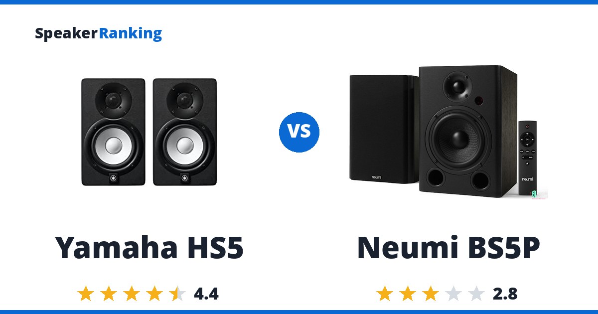 Yamaha HS5 vs Neumi BS5P