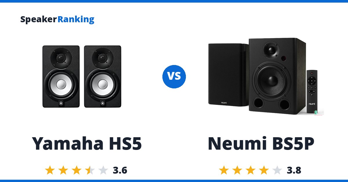 Yamaha HS5 vs Neumi BS5P