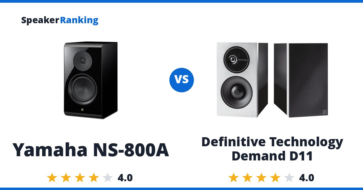 Yamaha NS-800A vs Definitive Technology Demand D11