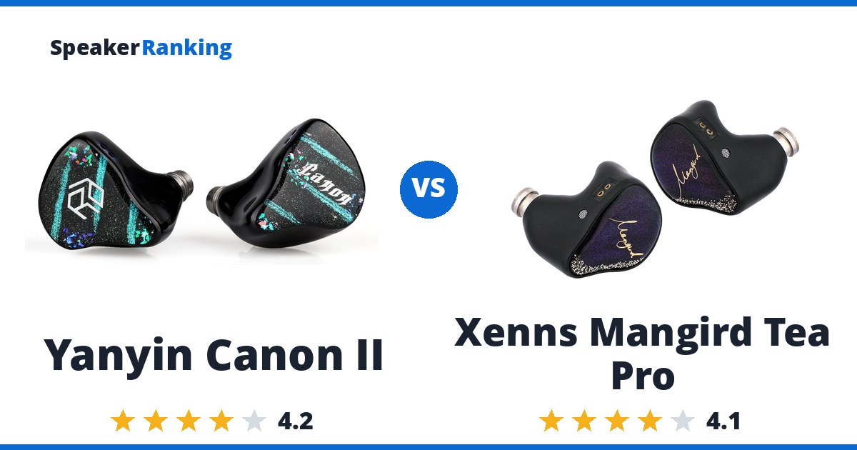 Yanyin Canon II vs Xenns Mangird Tea Pro