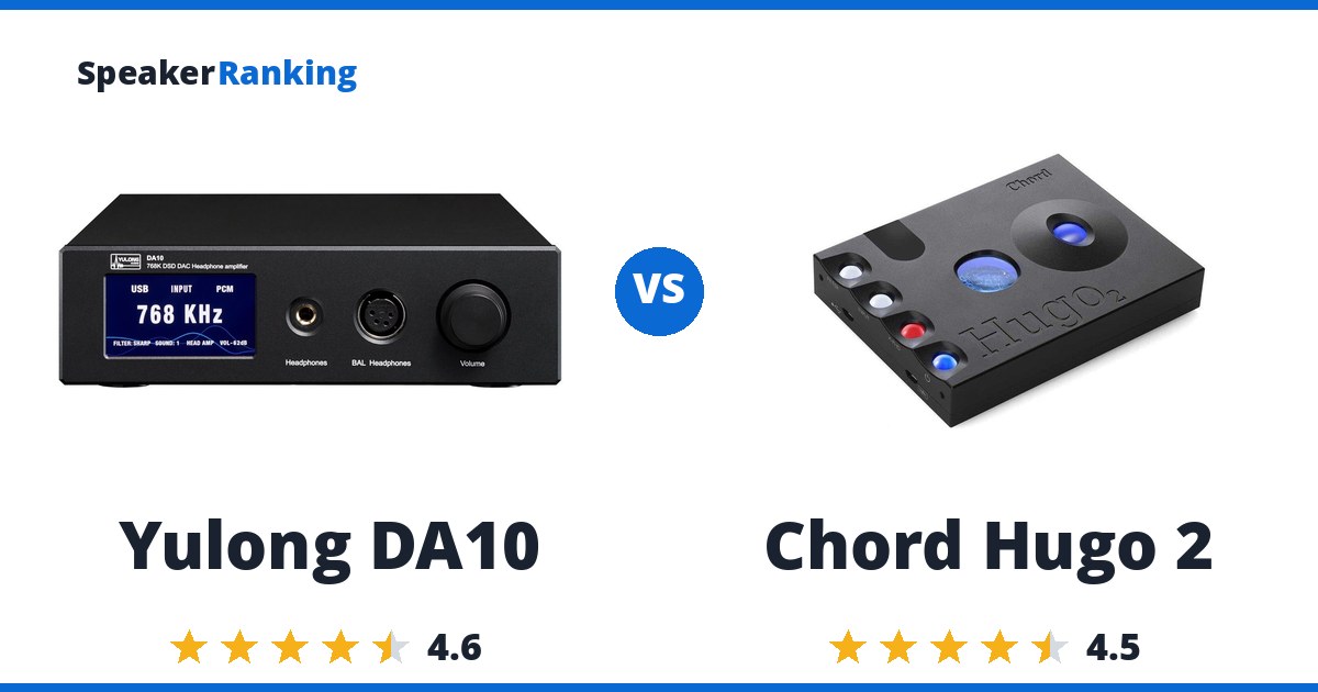 Yulong DA10 vs Chord Hugo 2