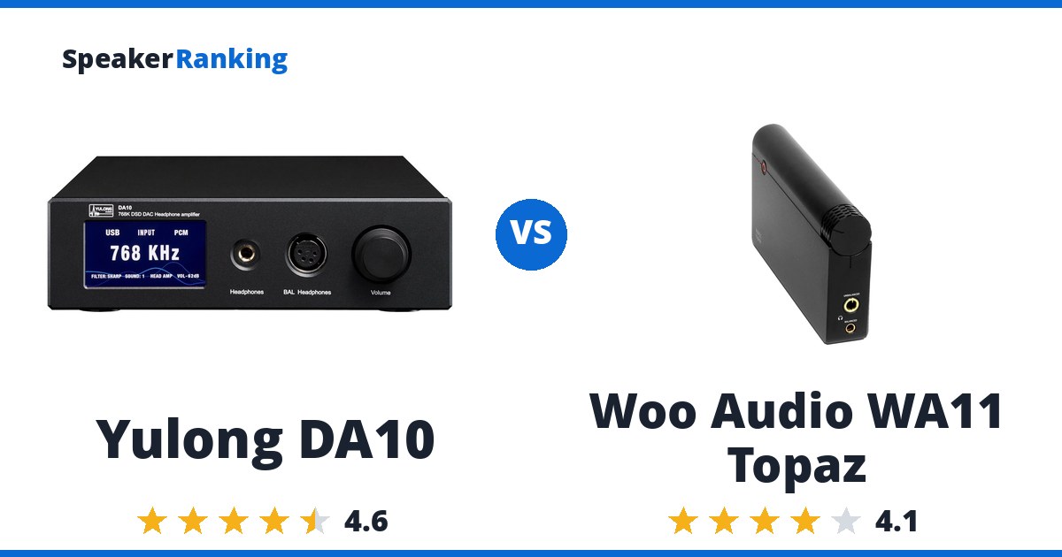 Yulong DA10 vs Woo Audio WA11 Topaz