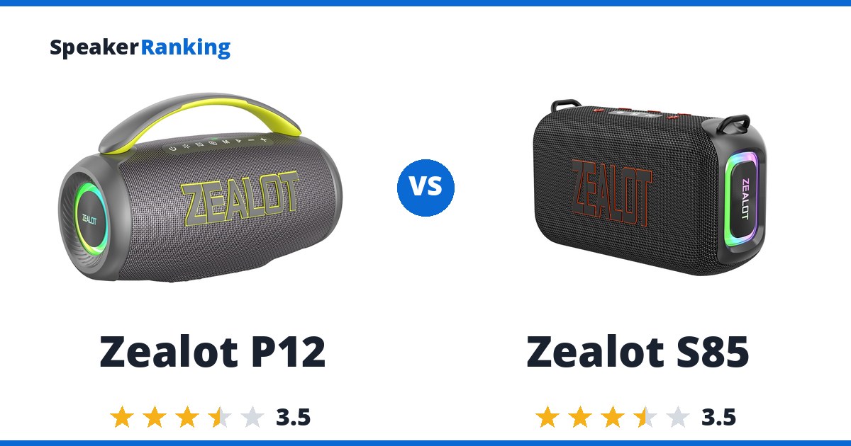 Zealot P12 vs Zealot S85