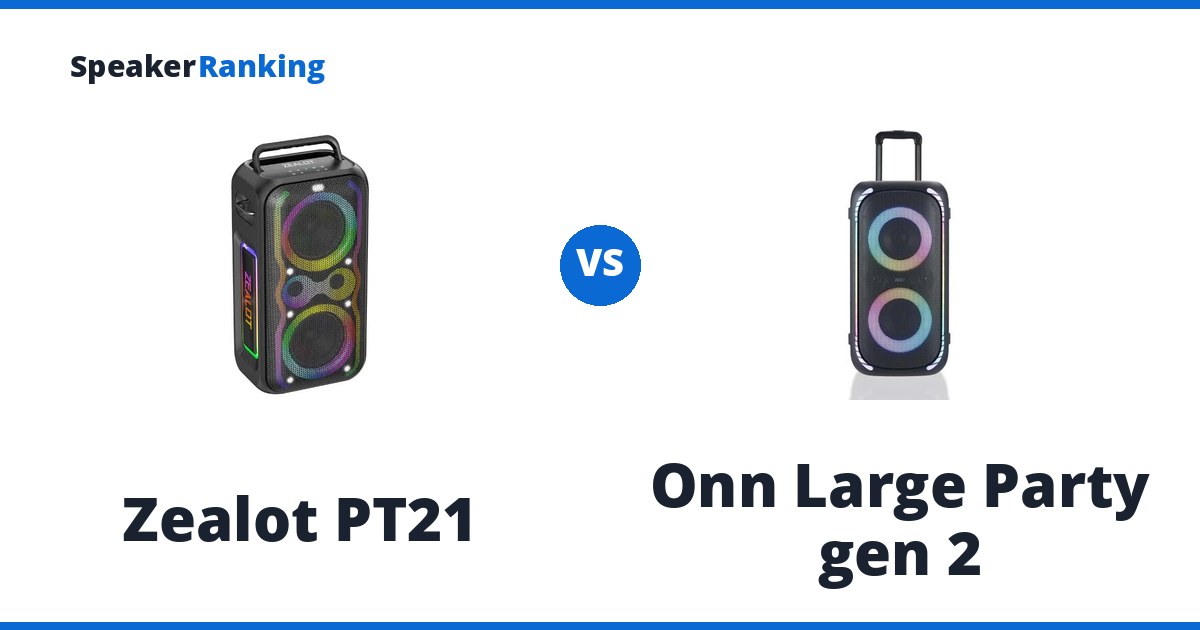 Zealot PT21 vs Onn Large Party gen 2