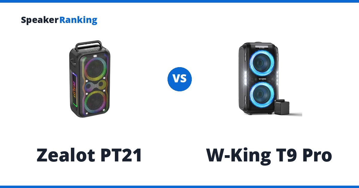 Zealot PT21 vs W-King T9 Pro