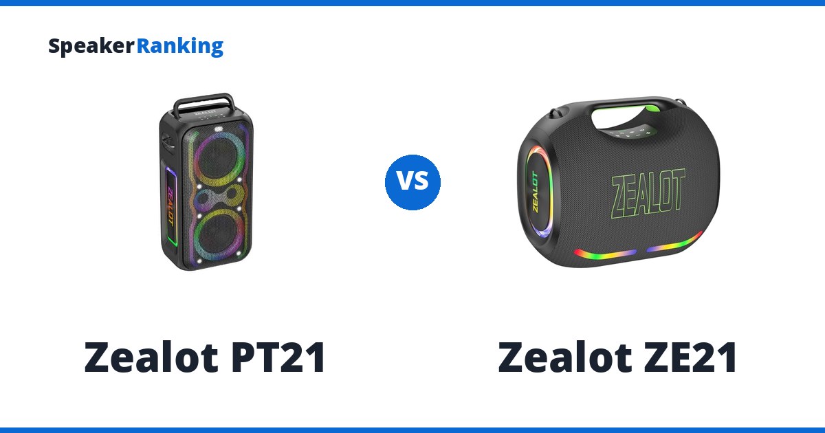 Zealot PT21 vs Zealot ZE21