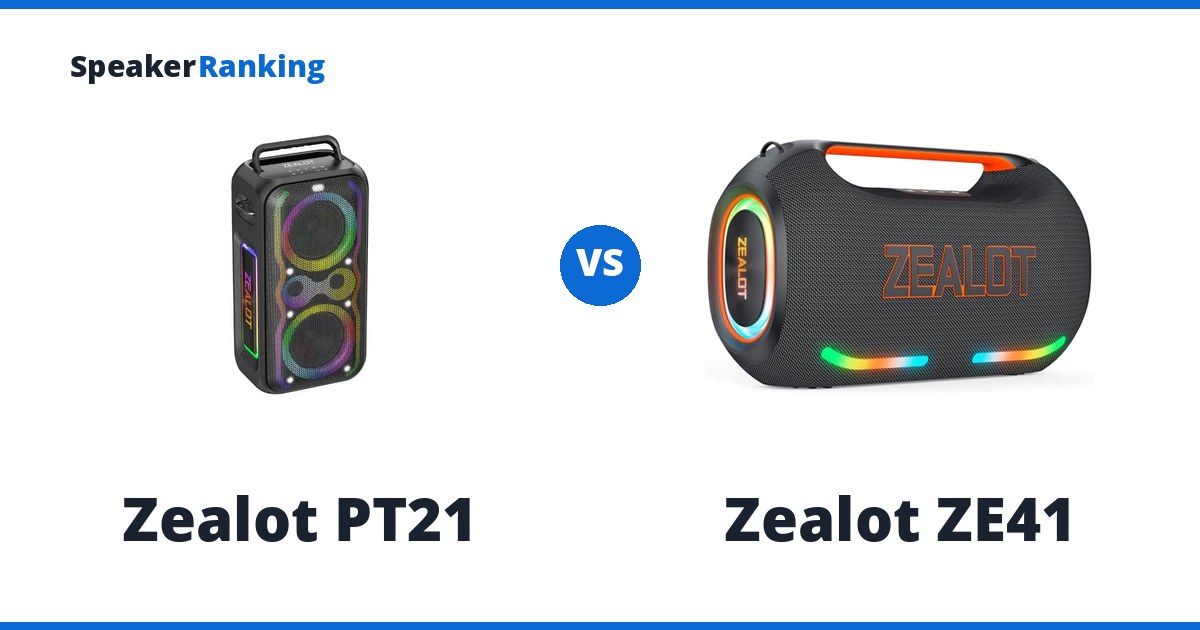 Zealot PT21 vs Zealot ZE41