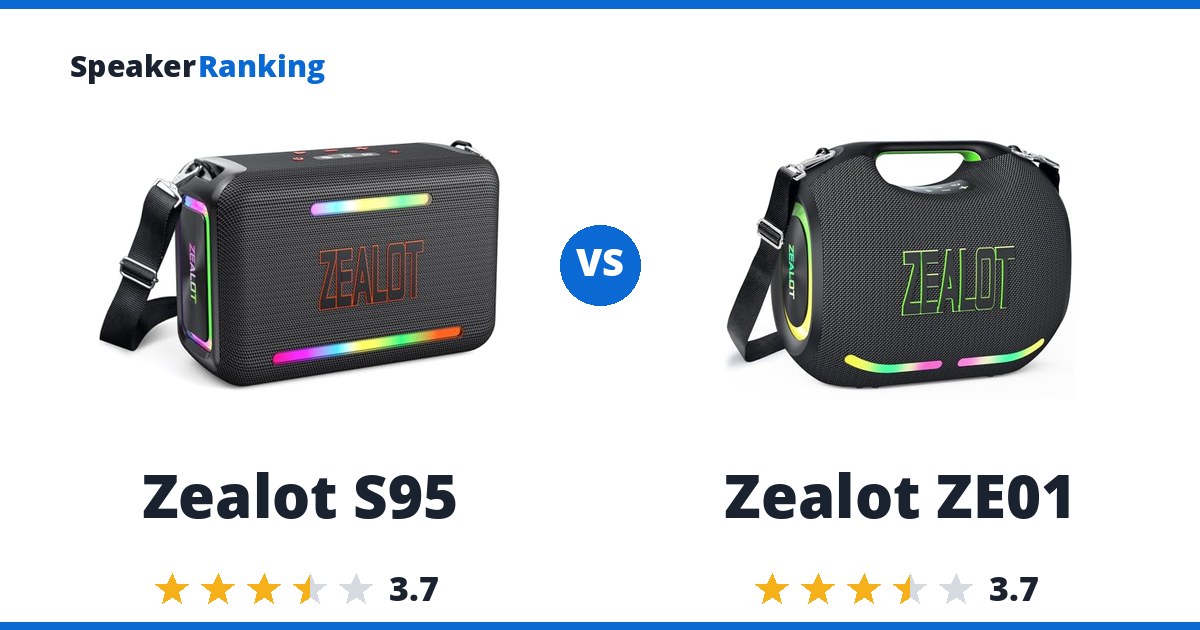 Zealot S95 vs Zealot ZE01
