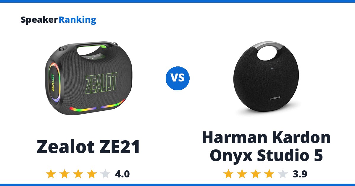Zealot ZE21 vs Harman Kardon Onyx Studio 5