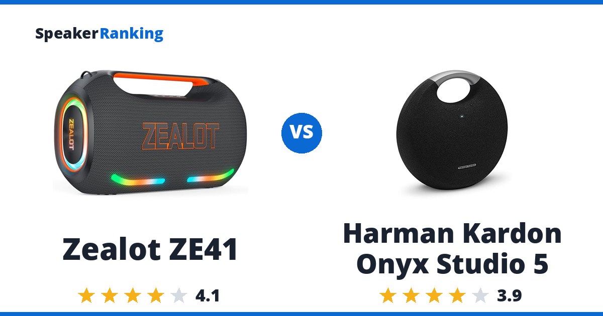 Zealot ZE41 vs Harman Kardon Onyx Studio 5
