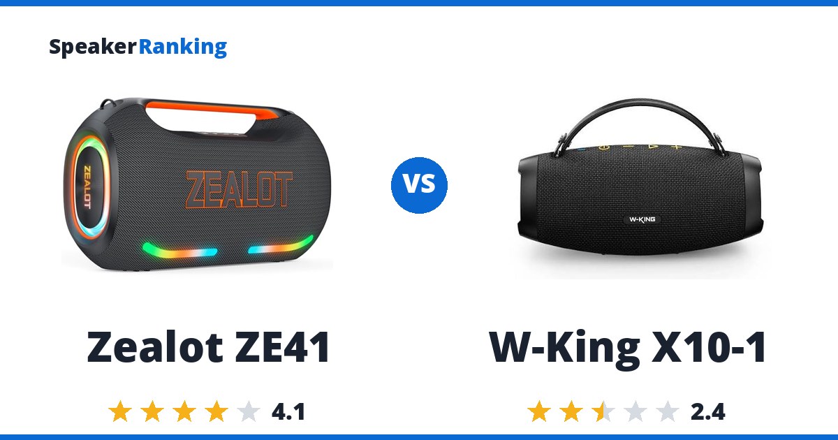 Zealot ZE41 vs W-King X10-1