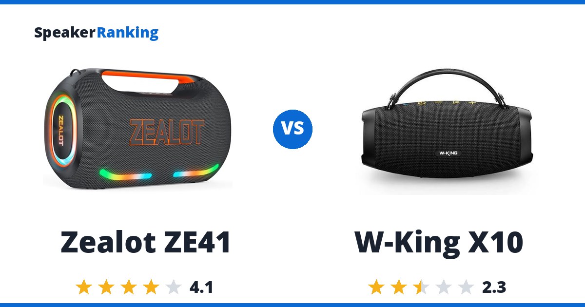 Zealot ZE41 vs W-King X10