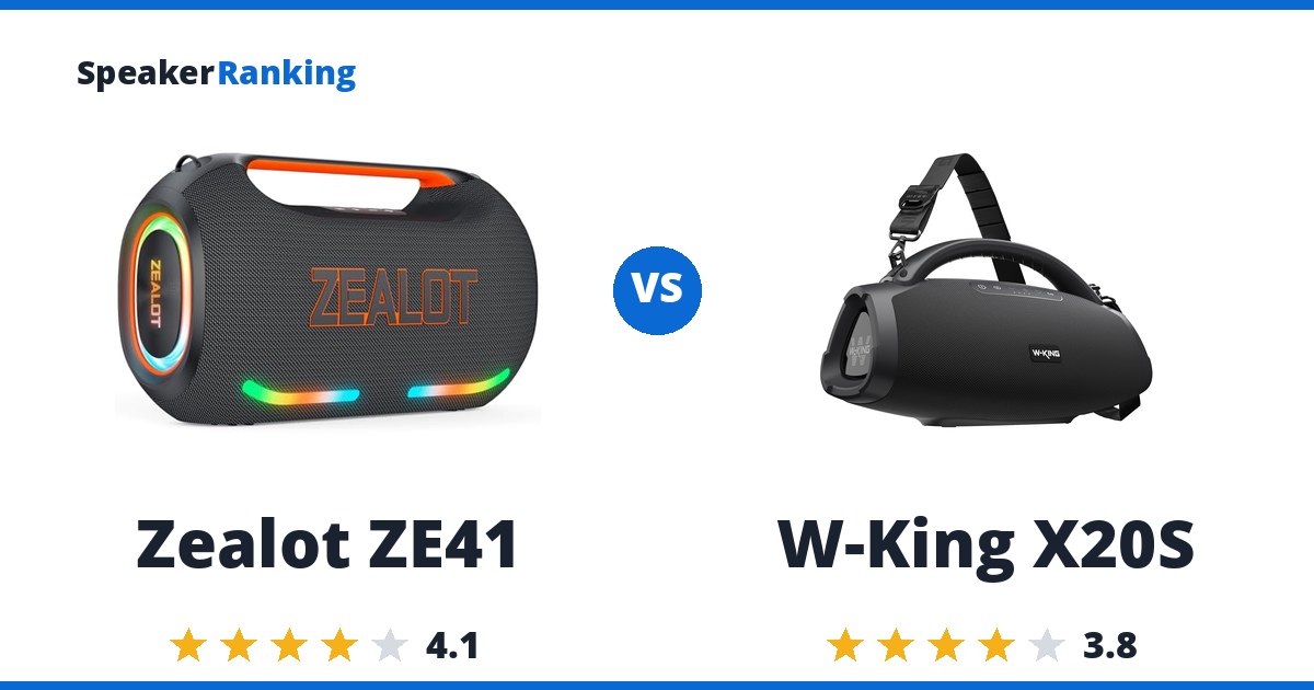 Zealot ZE41 vs W-King X20S
