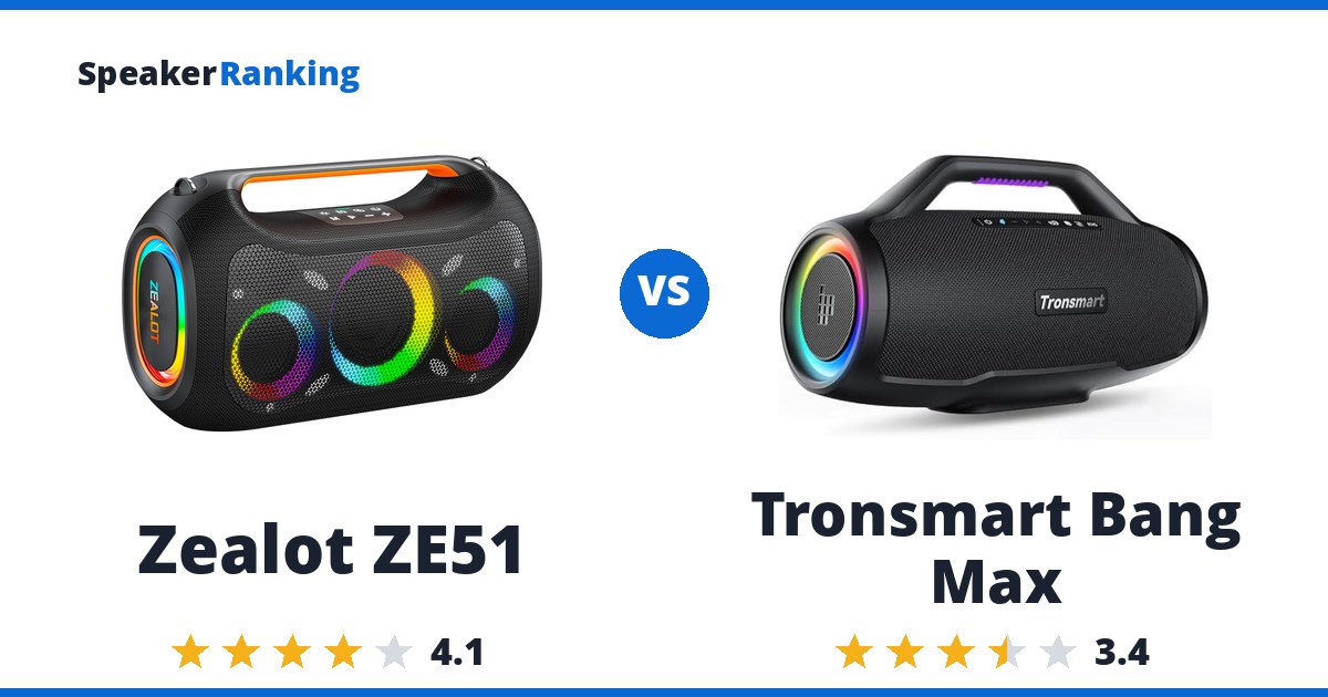 Zealot ZE51 vs Tronsmart Bang Max