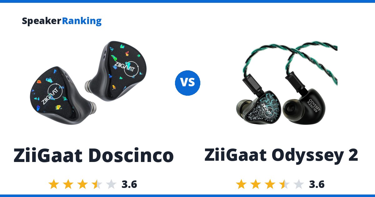 ZiiGaat Doscinco vs ZiiGaat Odyssey 2