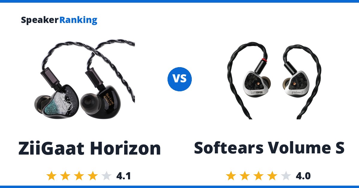 ZiiGaat Horizon vs Softears Volume S