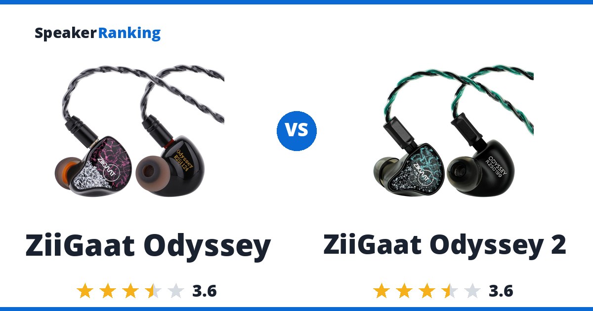 ZiiGaat Odyssey vs ZiiGaat Odyssey 2