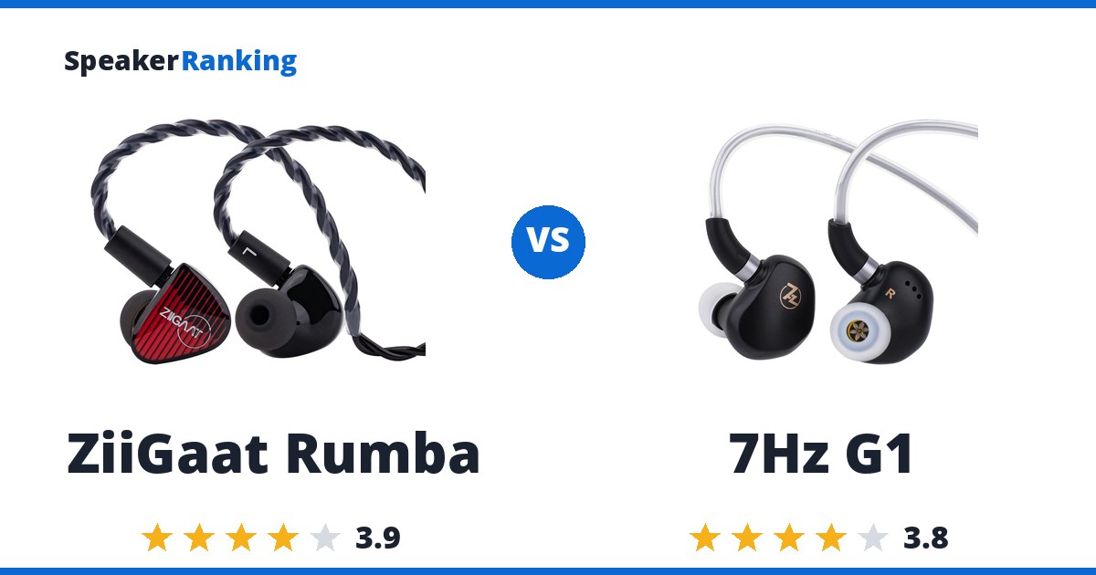 ZiiGaat Rumba vs 7Hz G1